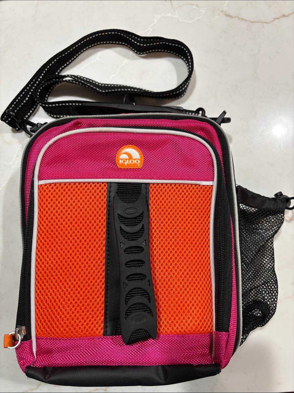 Igloo Vertical Insulated Gray Lunch Bag Cooler